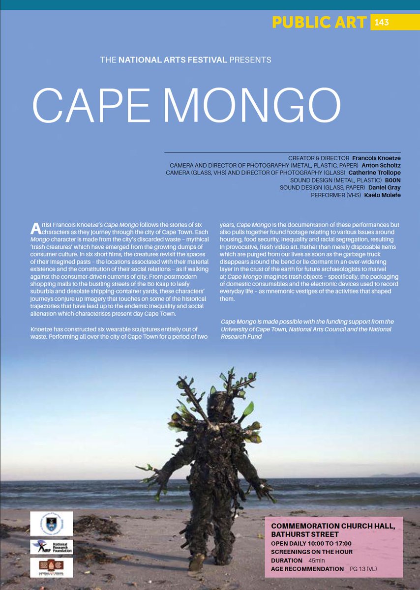 FrancoisKnoetze's tweet photo. Taking Cape Mongo home at this years #NAF2015 @artsfestival #capemongo http://t.co/q13hT2K39F
