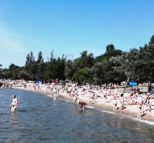 Мариуполь городской пляж