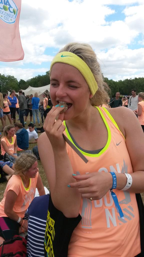 CecilyMelsom's tweet photo. @CMcCarthyBaty nike'd out. The hangovers didn't stop this #10k #werunlondon http://t.co/dkGr21j9Ox