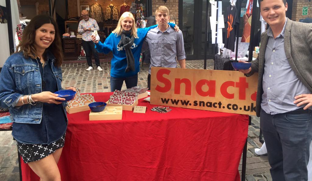 Come try some yummy fruit jerky in the North Yard <a href="/CamdenMarket/">Camden Market</a> today! <a href="/SnactNow/">SNACT</a>