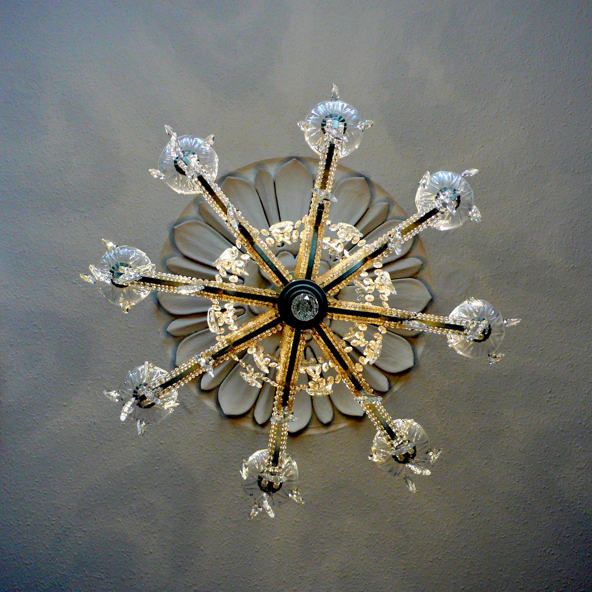 #LaRosaHotel chandelier, one of many