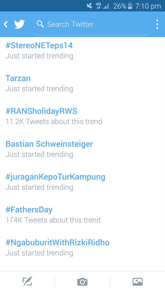 tbrk_03's tweet photo. yeayyy ππππ @NET_Stereo "@vidialdiano: #StereoNETeps14 TT nomer 1!! Woot! http://t.co/tLo0F1c2Ef"