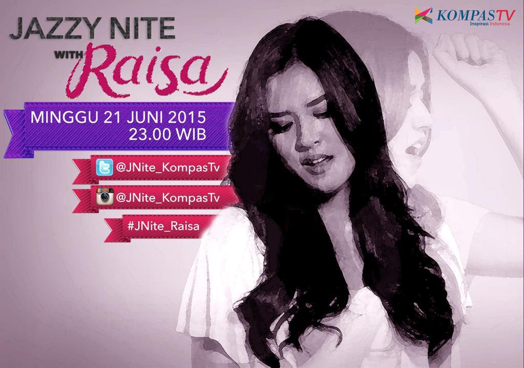 yourRAISA's tweet photo. Malam ini jam 11 ya di @JNite_KompasTv #JNite_Raisa http://t.co/b5T381S0Wf