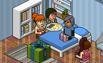 Habbo tweet picture