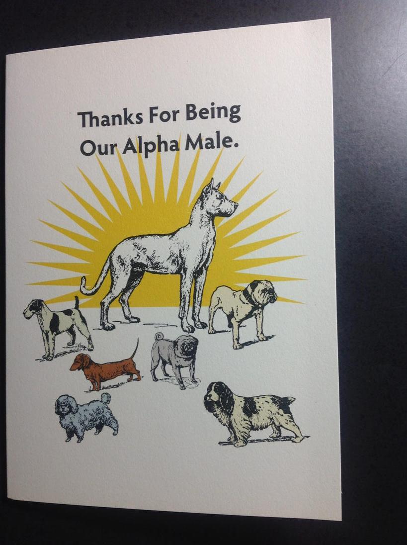 DrHoy480's tweet photo. Kuiper's card for her papa! #GSDdad @benjaminquirk2 @WMFireDogs @MiaBellaGS @_turtledog @Louise0451 @RickRofdallas http://t.co/iSUJ4QAVpP