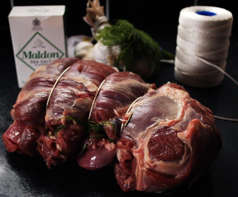 Just boned &amp; rolled a beautiful leg of Yorkshire Dales lamb to try an experimental rub that should pair perfectly.