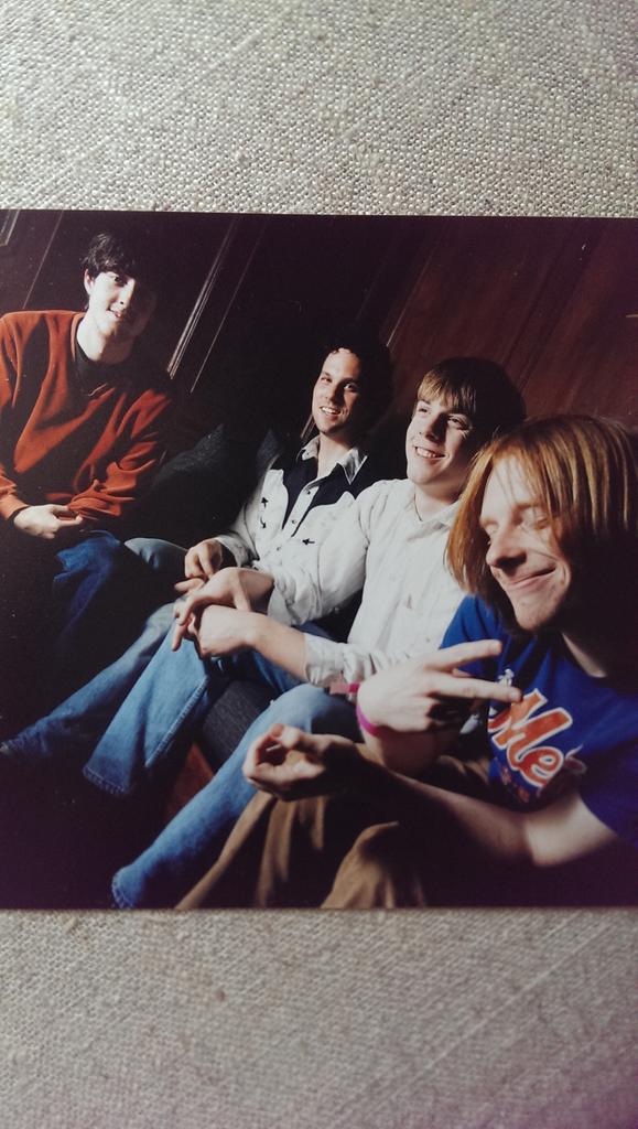 Happy Sunday, from 2002, as experienced in the support dressing room at <a href="/boweryballroom/">Bowery Ballroom</a>. Photo: <a href="/JustinBorucki/">Justin Borucki</a>