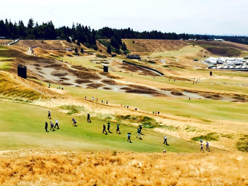 Happy Father's Day from the #USOpen2015 #ChambersBay