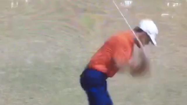 PGAAmateurGolf's tweet image. .@BillyHo_Golf is not impressed with the greens at Chambers Bay: go.pga.com/1d9NzMp