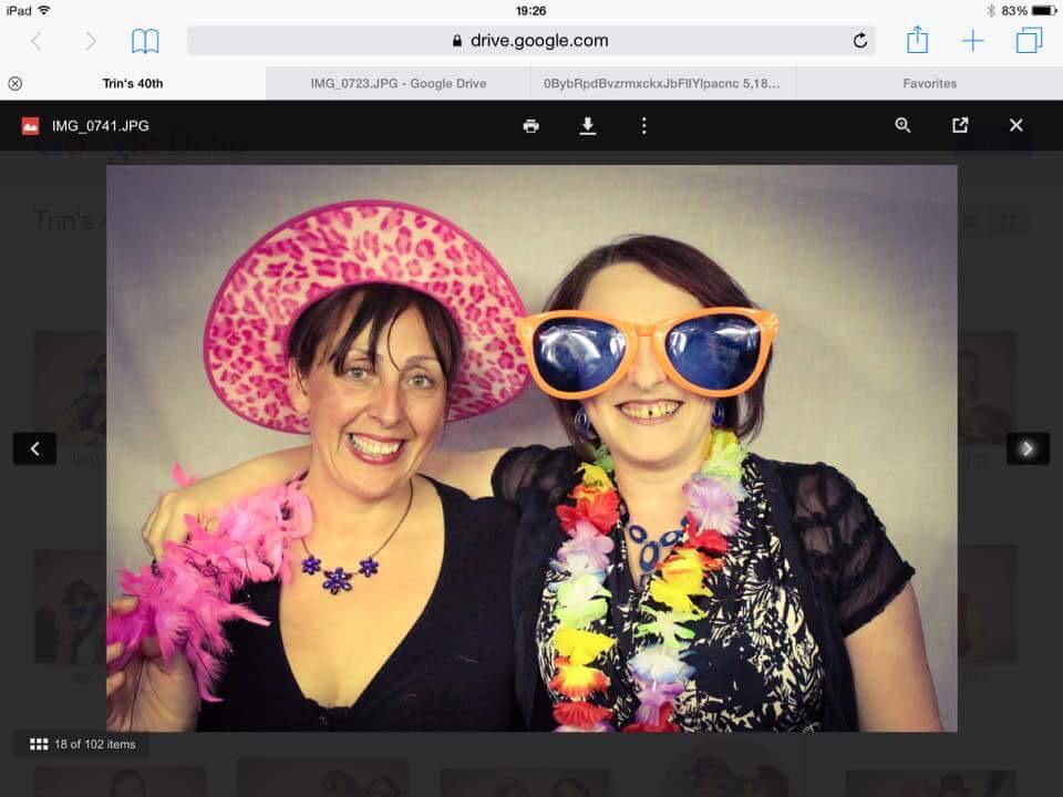 tdavidson69's tweet photo. Celebrating Trin's 40th.. Student nurses both LD met through this wonderful lady http://t.co/Gti4ke9nIe