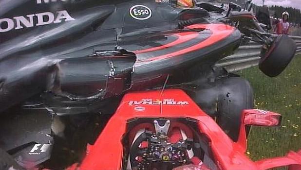 Por primera vez en la temporada, el coche de Alonso queda por encima de un Ferrari.