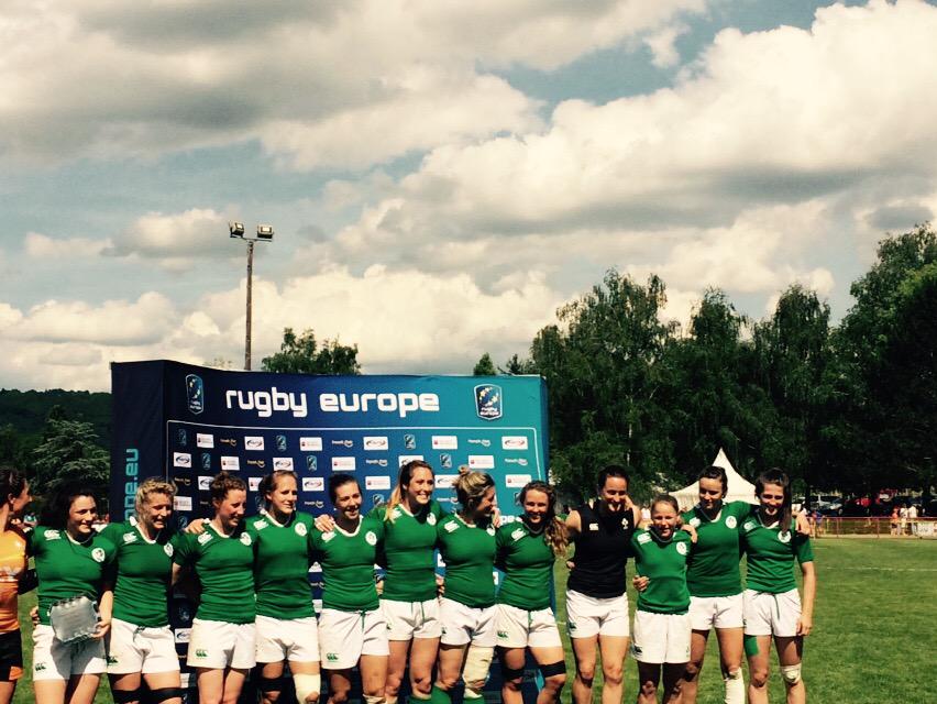 IrishRugby's tweet photo. Strong finish by W7s with a victory over NLD to win plate final. Ire 19 NLD 5. Ire finished 5th overall in Europe. http://t.co/2YYr9rM3TM