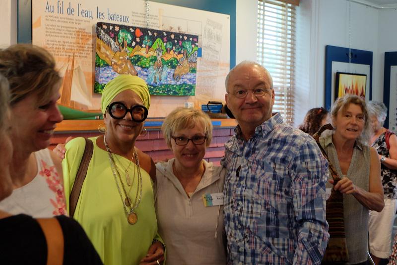 ParcoursdesArts's tweet photo. #Parcours Des photos de notre lancement du 17 juin à la Maison du Surintendant Canal de Saint-Ours http://t.co/R8ErVCqFFT