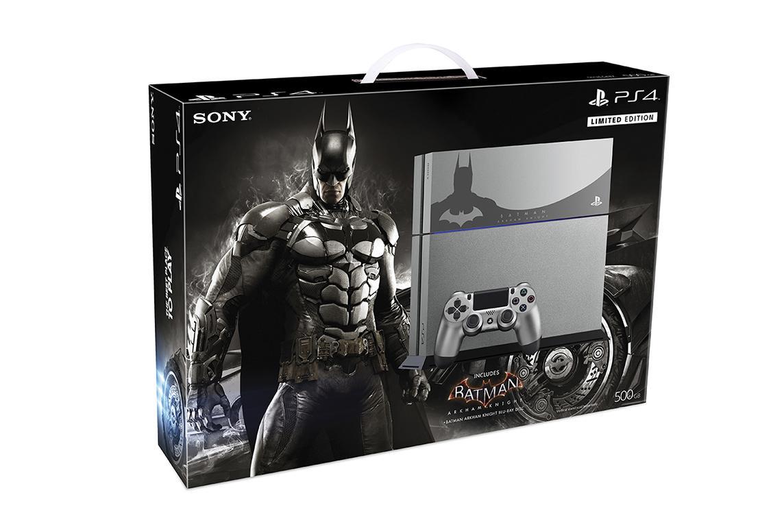 Multiverso2099's tweet photo. La #consola #edición #especial #Batman #ArkhamKnight exclusiva de #PS4 #DCComics #Gamer #batman75 #FathersDay http://t.co/e1CMoVylcb