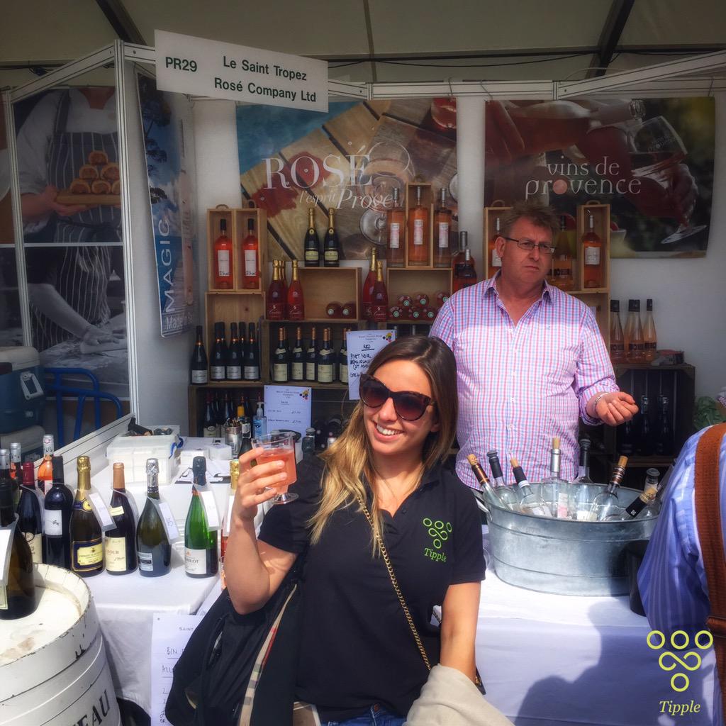 trytipple's tweet photo. Team Tipple tasting Rosés in the sunshine @TasteofLondon #TryTipple http://t.co/e3DcwFgHgG