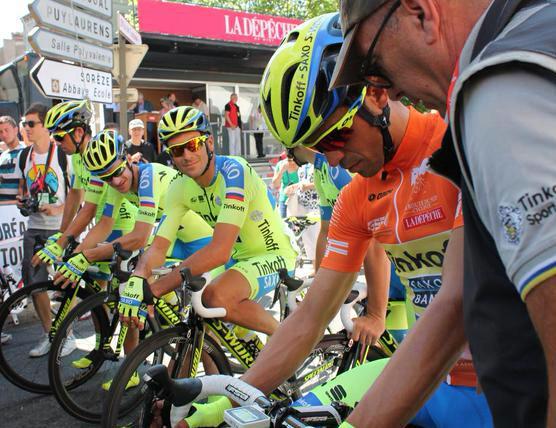 albertocontador's tweet photo. Gracias equipo,gran trabajo durante toda la @RDSudOfficiel ,orgulloso de vosotros.Proxima estacion @letour. #13dias http://t.co/A1oZ64P7LG