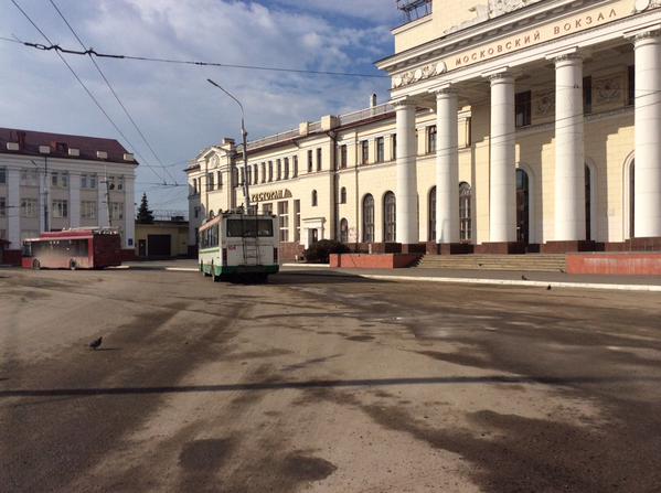 GruzdevVladimir @Avilov_E Санитарное состояние площади Московского вокзала
