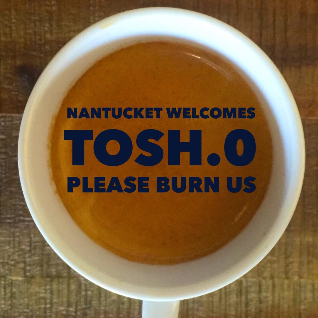 Nantucket might not be ready for <a href="/danieltosh/">daniel tosh</a> but we are! #BringIt #thetruthhurts