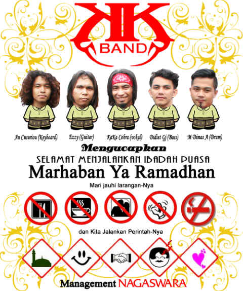 Selamat menjalankan ibadah puasa  @PahlawanKKband Check youtube kk band &amp; tunggu single album kami "MARTABAK TELOR"