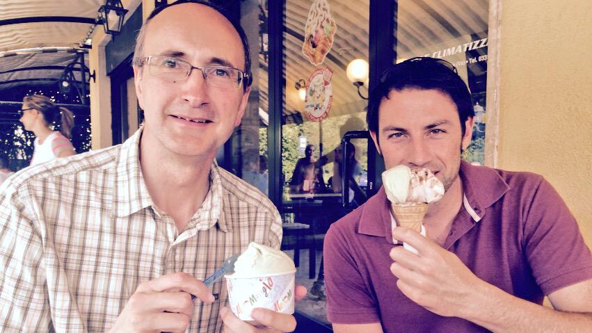 It's Italy. It would have been rude not to... 🇮🇹🍦

Rowing World Cup highlights are Monday on BBC2 1.45-3.15pm.