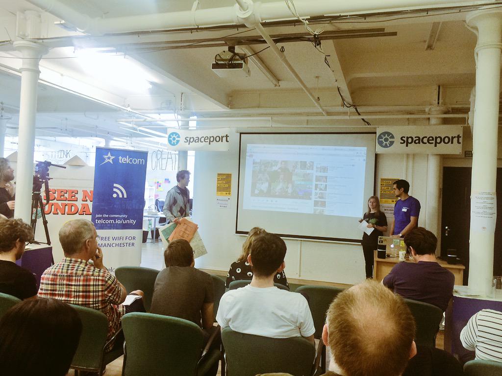 CycleHackMCR's tweet photo. Team 3: Match My Route. #CycleHackMCR #CycleHack http://t.co/yhtdbusDOP