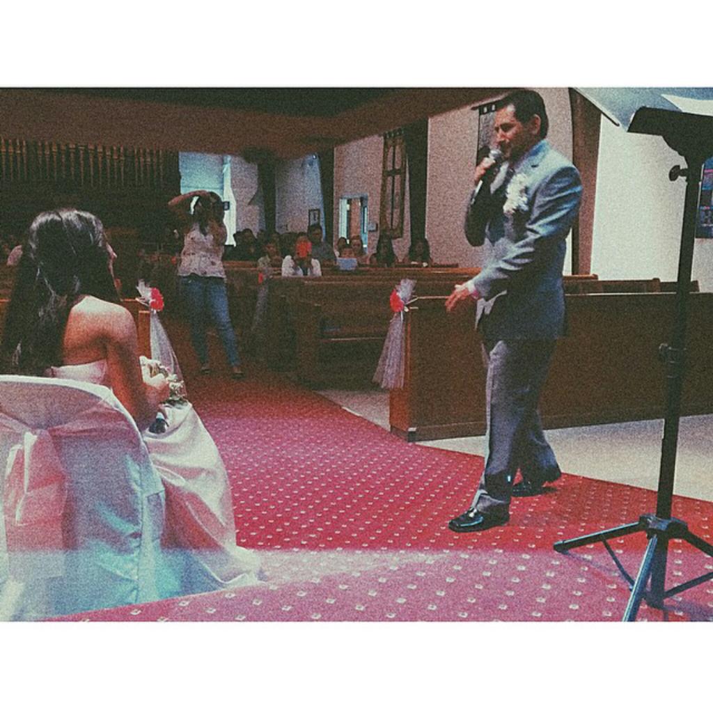 When I was younger we would listen to Ice Cube & Tupac so he chose to rap for my 16th birthday Happy father\s day dad 