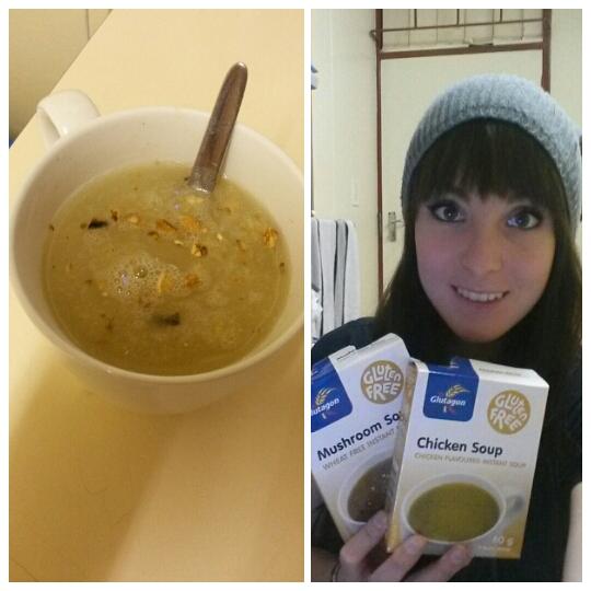 ambz6's tweet photo. @GLUTAGON The Only gluten free cup of soup brand that  I have found filled with flavour and perfect for Winter 😁 http://t.co/wXmWz2b1pO