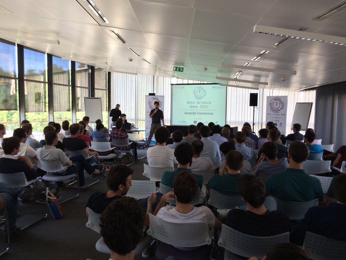 Remise des prix en live de #DSG15
 bravo à tous les participants !