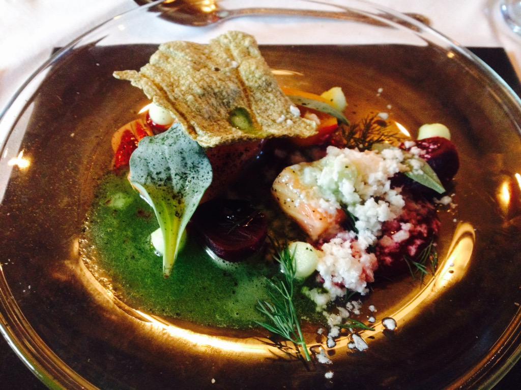 suewoodchuck's tweet photo. Gastronomic delights from last night's pop up @NoNameChef Top marks for another fabulous scrumptious feast http://t.co/JXLMIlteJc