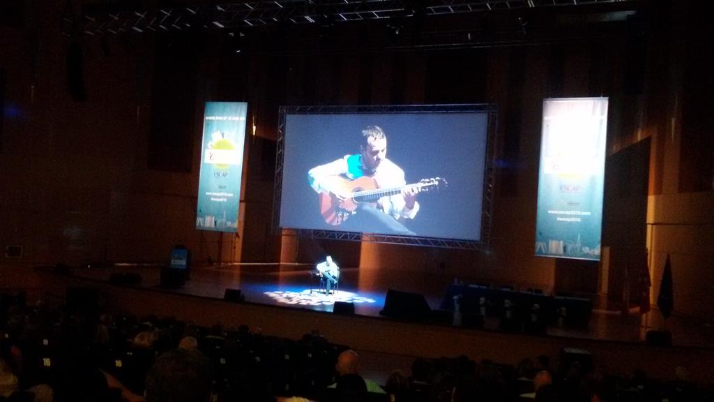 atprata5's tweet photo. Feeling welcomed in #ESCAP2015 http://t.co/4TJVBsQ1Na