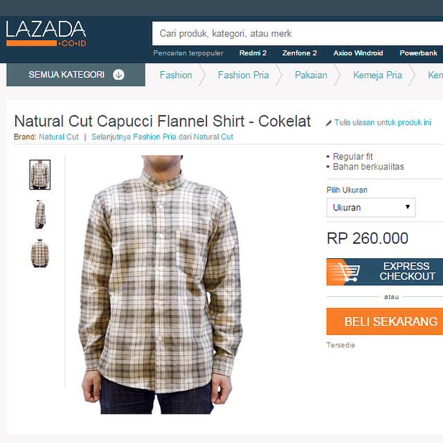 Hey folks, You can order our season three "Flannel Rocks" collection at → lazada.co.id. Go grab it now!