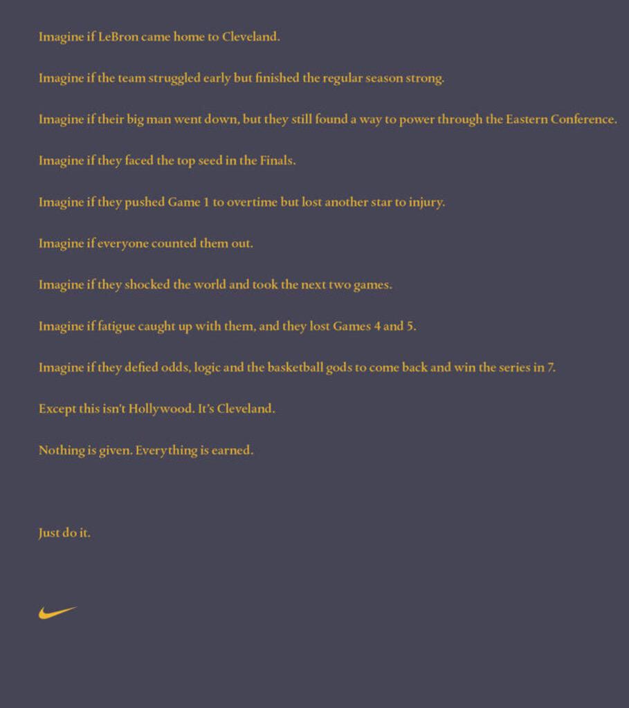 New Nike LeBron commercial