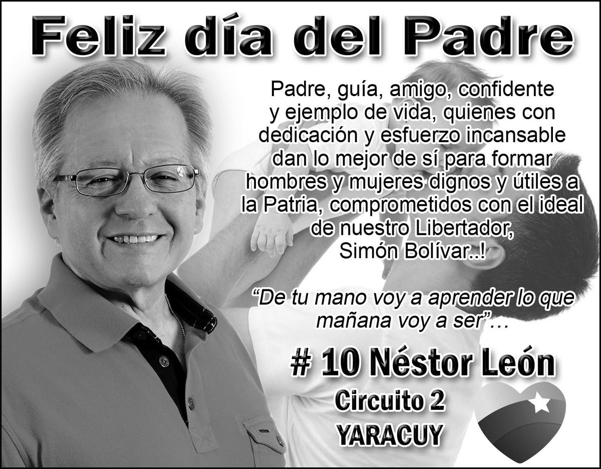 NLeonh's tweet photo. Feliz Día del Padre... A disfrutar en familia de esta fecha honorable.. http://t.co/3SY8bkn6tQ