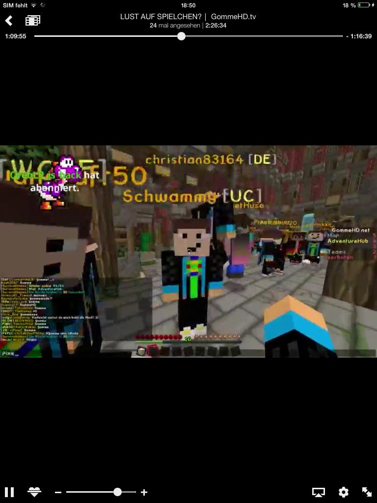 TruthahnTV's tweet photo. Richtig geiler #gommestream Danke @GommeHD http://t.co/BLYVe9XXgl