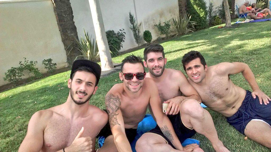 Bañito antes de la final.. Alas 9 en casar de Cáceres final de las 24h, vamossss!!