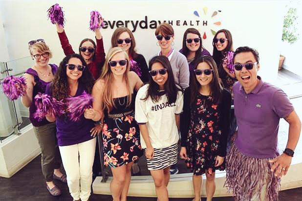 EverydayHealth's tweet image. We support the @alzassociation's fight to #ENDALZ How will you? #GoPurple #LongestDay