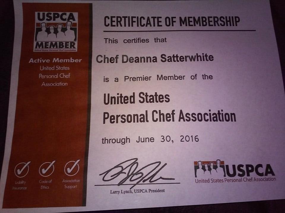 chefcare's tweet image. I am now a PROUD MEMBER!! thank you USPCA!!
