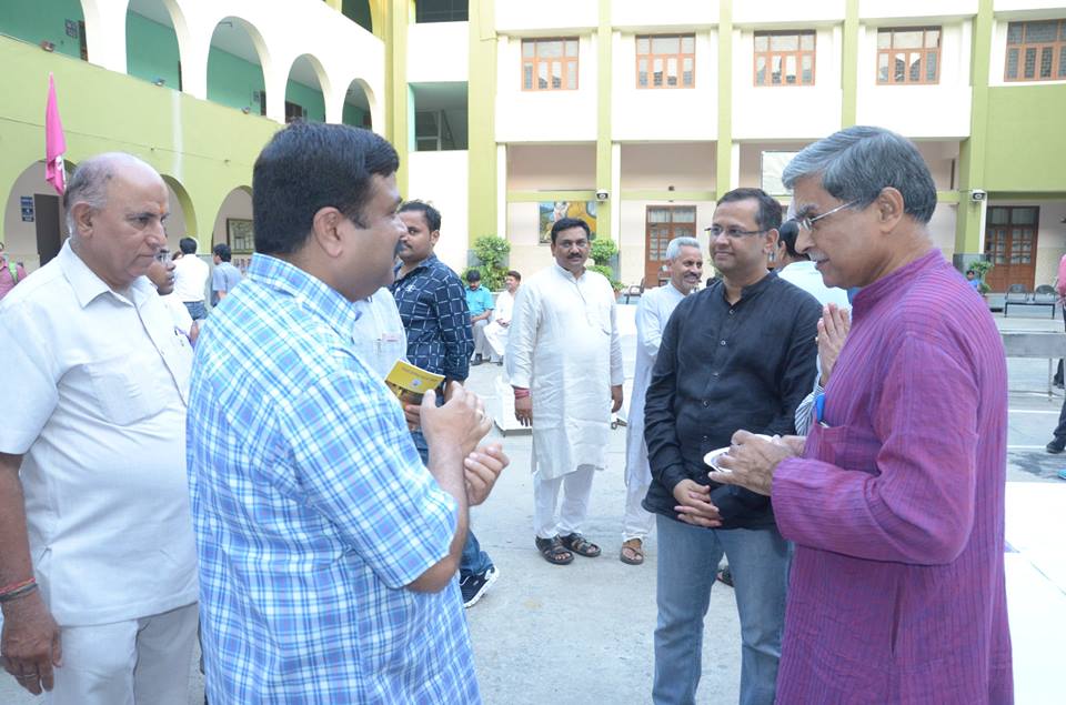 dpradhanbjp's tweet image. अखिल भारतीय विद्यार्थी परिषद, दिल्ली प्रान्त के पूर्व कार्यकर्ताओंके स्नेह मिलन समारोह में आज शामिल हुआ.