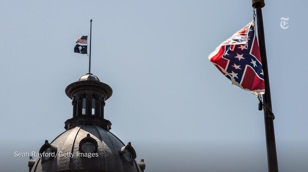 YoureWelcomeSav's tweet photo. MT @nytimes: Shooting at Charleston church has reignited the debate about the Confederate flag http://t.co/sulNryoByt http://t.co/RZeEgqNukX