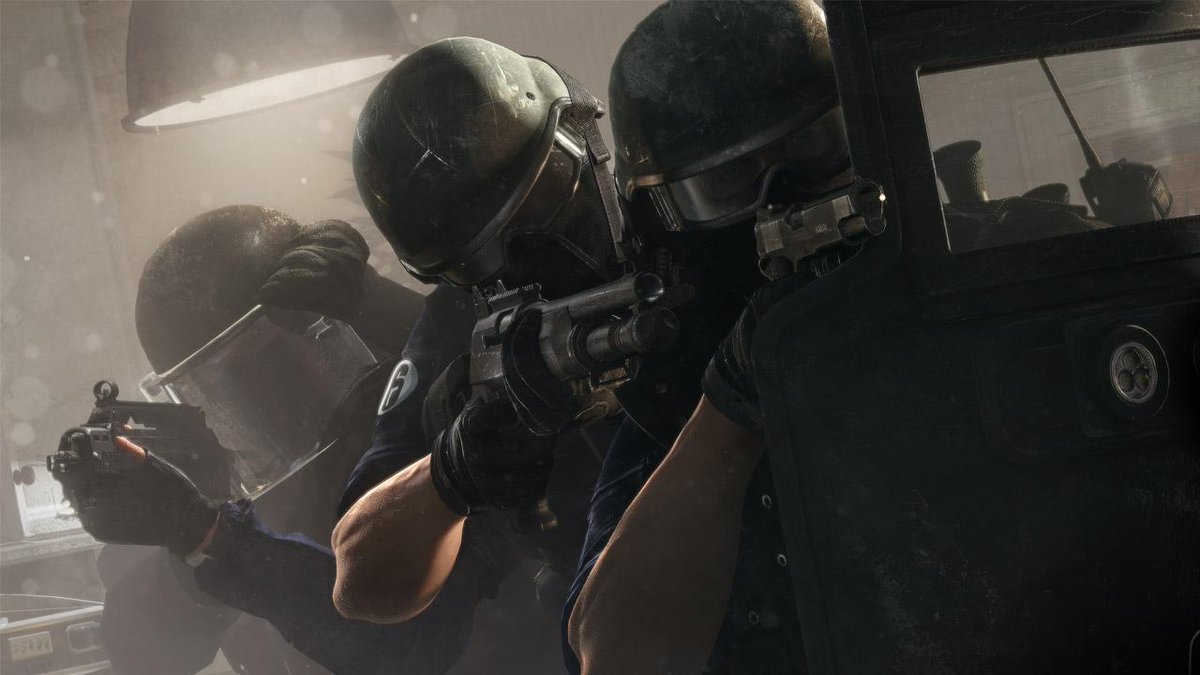 IGN's tweet image. We're partnering with #Ubisoft to give away #RainbowSixSiege beta codes, an #Xbox One, &amp;amp; a TV go.ign.com/AxvmzxU