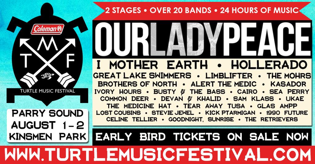 NorthernAction's tweet image. Northern Action Live is extremely happy to be producing this incredible event in #ParrySound this summer. #ColemanTMF