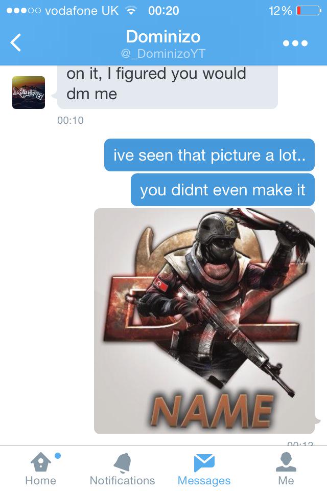 L7_Sika's tweet photo. @_DominizoYT @mmmDohnuts @switchxflip @Brezmo dominizo is a fucking scammer he sells other peoples work! http://t.co/PaVmkwKQUD