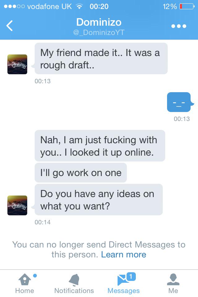L7_Sika's tweet photo. @_DominizoYT @mmmDohnuts @switchxflip @Brezmo dominizo is a fucking scammer he sells other peoples work! http://t.co/PaVmkwKQUD