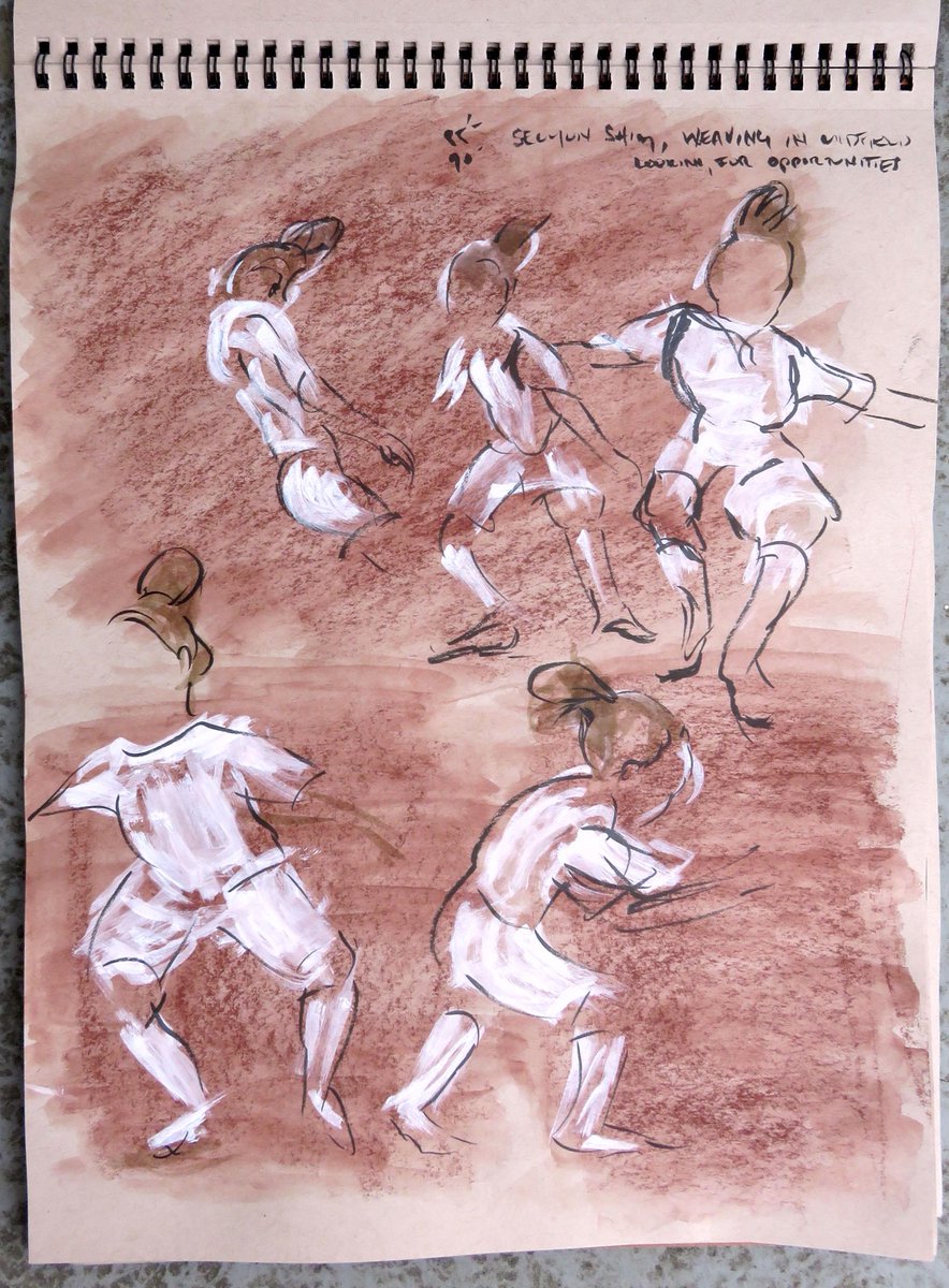 SoccerInSepia's tweet photo. Player studies fr pitchside of #FRAvsKOR of #WWC2015: Le Sommer, Seoyeon Shim,Wendy Renard, &amp; Yumi Kang. @shwapsies http://t.co/RE4oqKhQZv