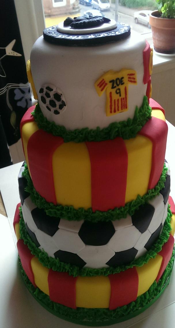 Happy birthday to Colin. Cake for a Partick Thistle fanatic!