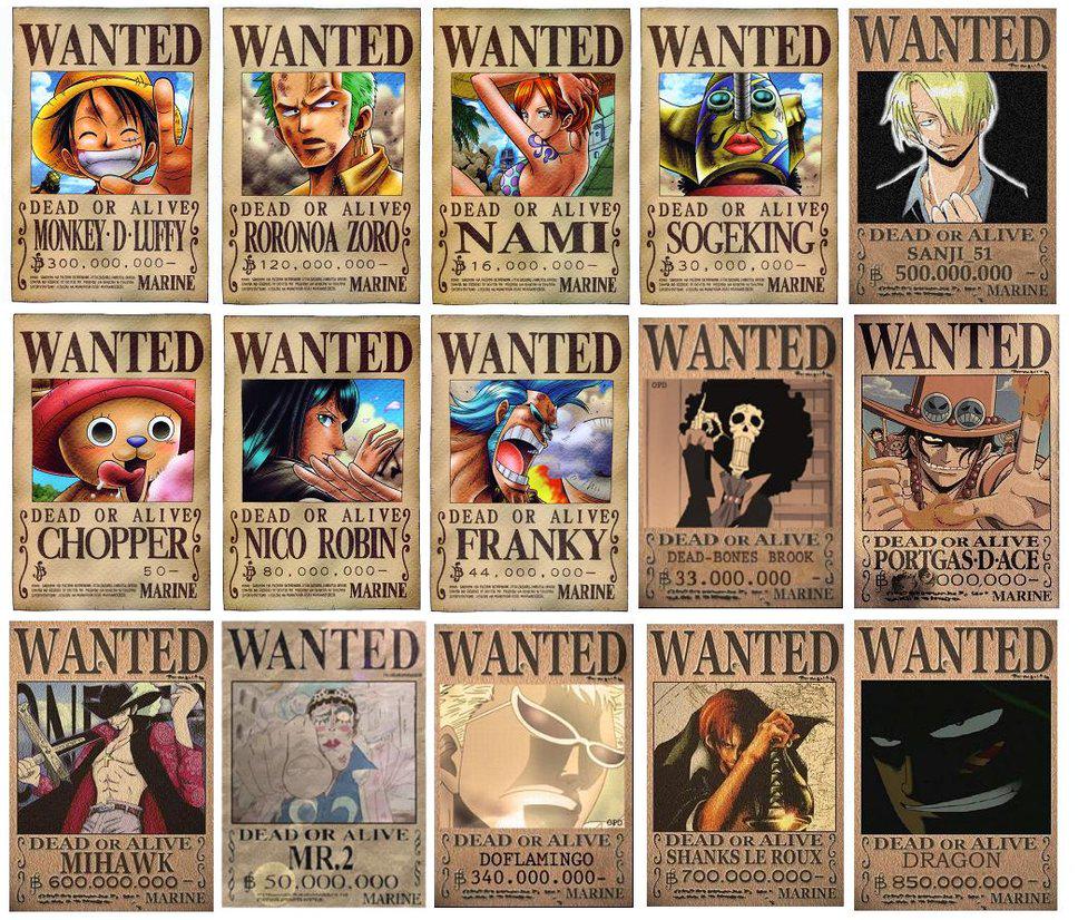 Sanji Blackleg The Wanted Posters Of One Piece Http T Co U0kxudtohw