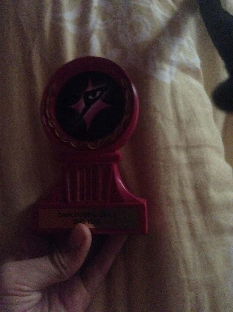 freddy_zombie's tweet photo. This in my second tap dance trophie for this year!😁 http://t.co/NCM43514WH