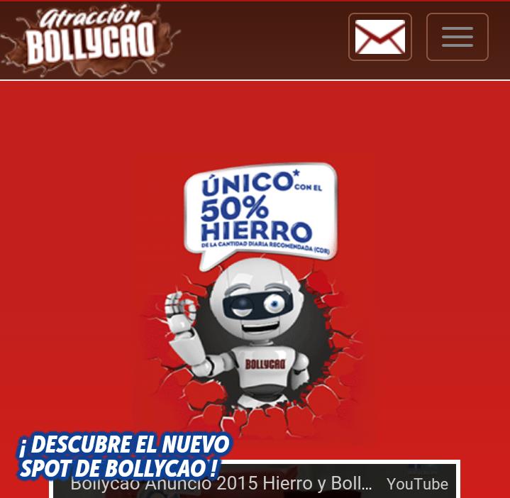 El bollycao contiene el 50% d lo q necesitas de hierro al día

100g de ternera un 250%

5 VECES MÁS PAPIS Y MAMIS