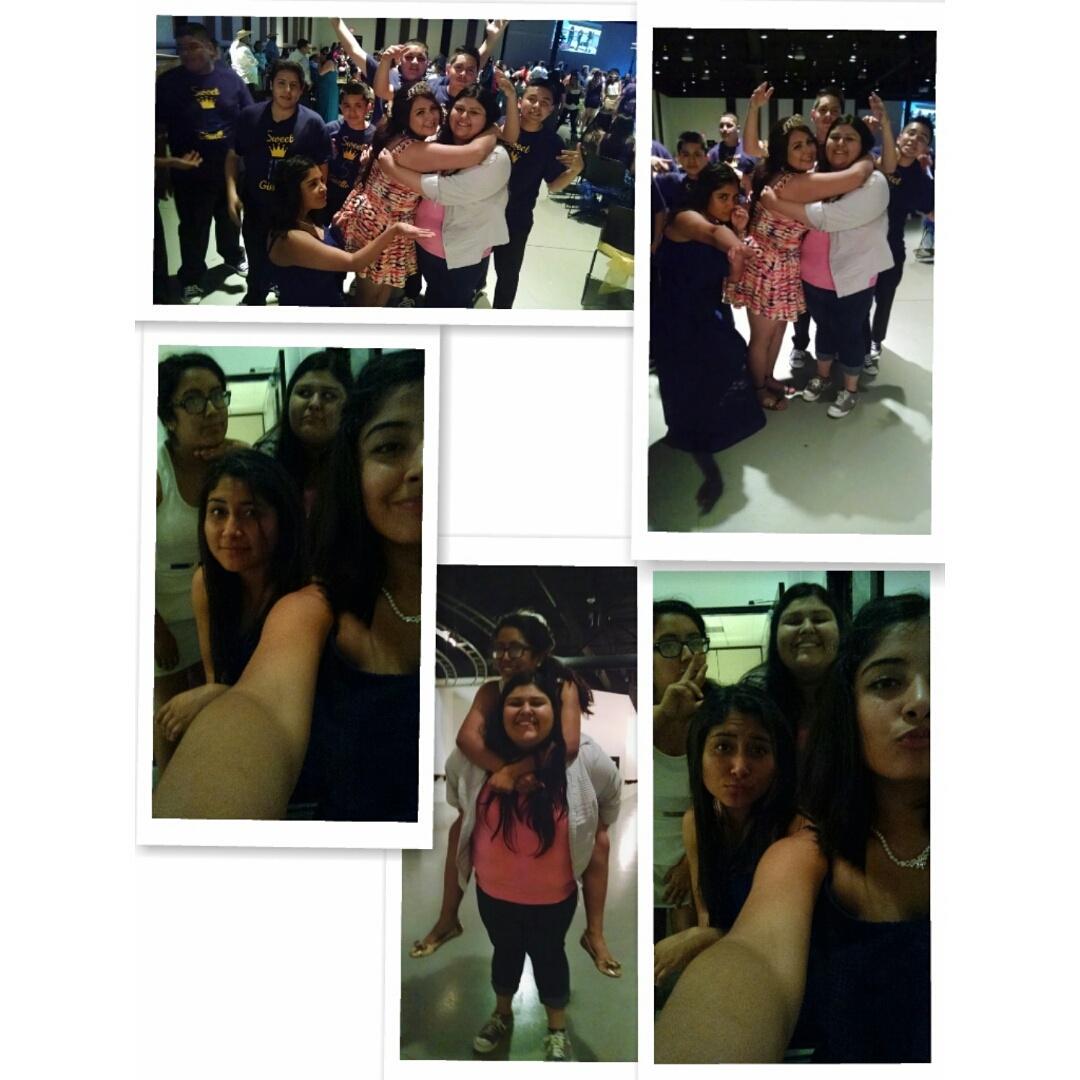 J4z_Z's tweet photo. Last night 😊was fun with the squad💯👌 #quience  #quinceañera http://t.co/ROBkgy9nka