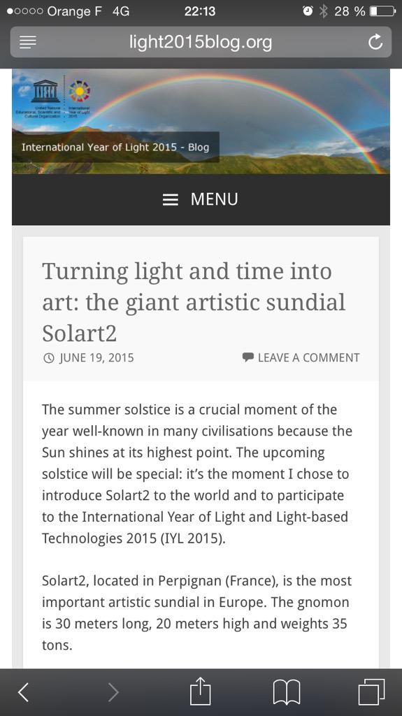 solart2_ma2f's tweet photo. Perfect #summersolstice on #solart2 @Ma2f2 #cadransolaire #sundial http://t.co/REdGbuUygf http://t.co/VvtomwDaZ7